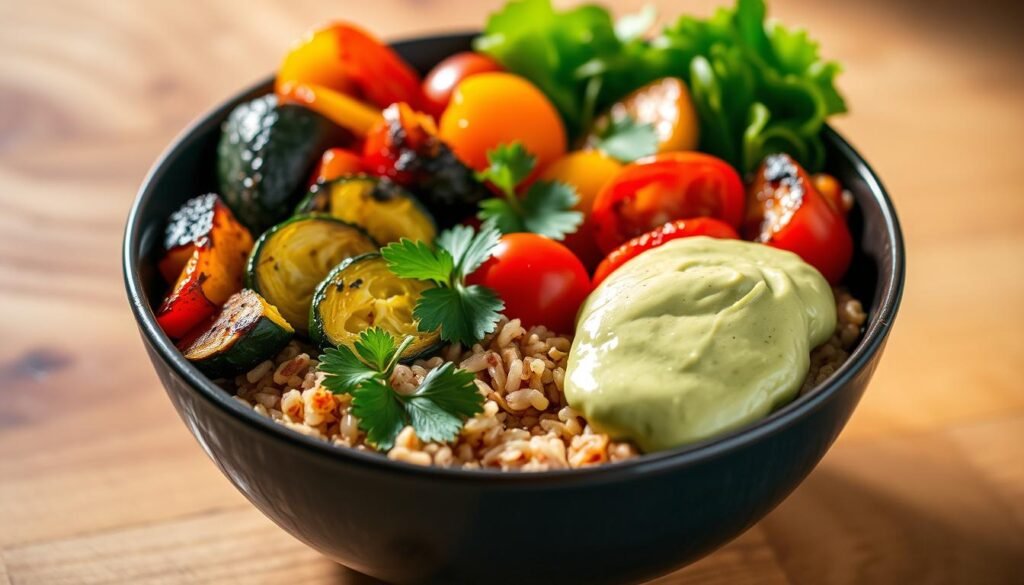 Customized Chipotle Veggie Bowl