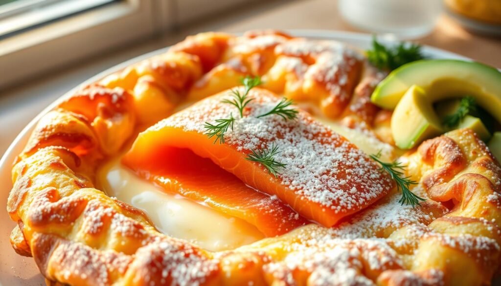 Smoked Salmon Dutch Baby Breakfast