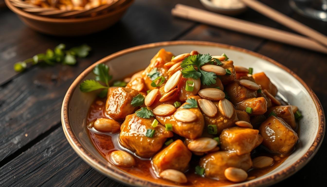 chinese chicken and almonds