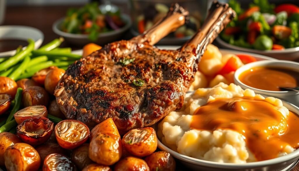 Lamb Steak Side Dishes Split Lamb Breast Plate Recipe